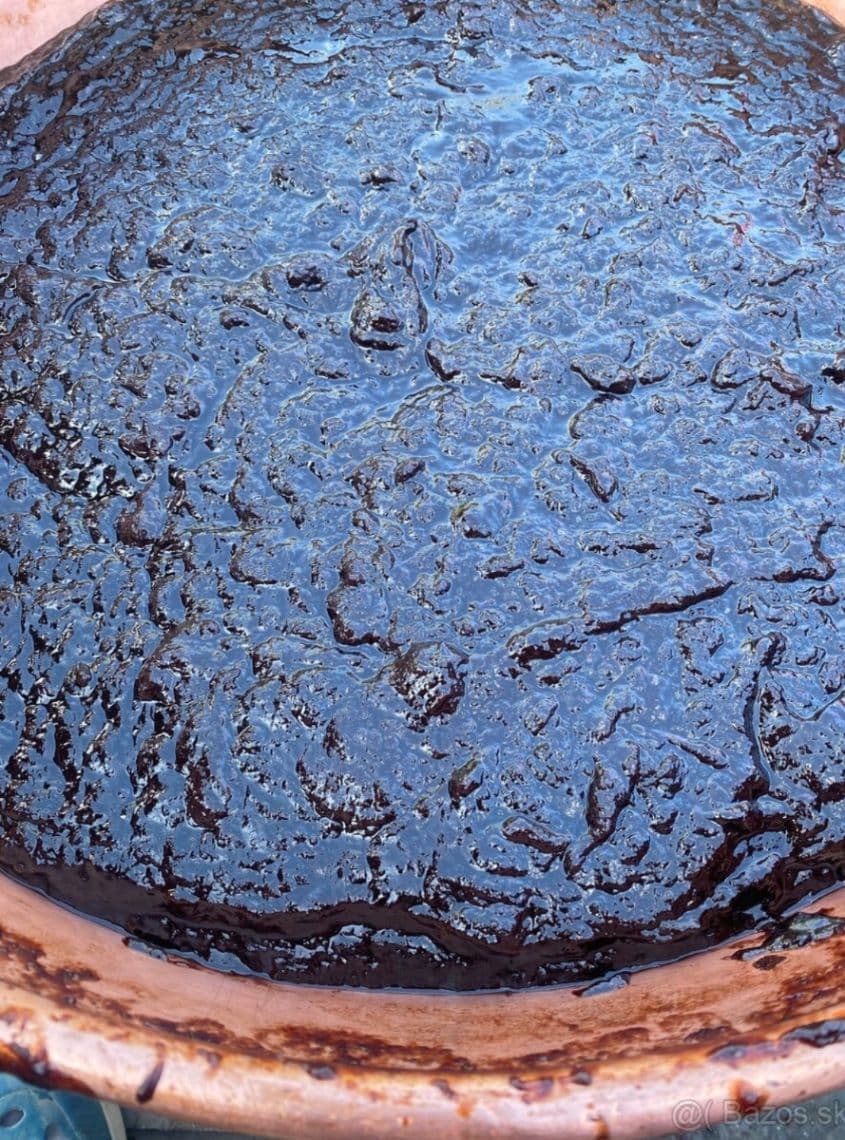 Domáci slivkový lekvár – varený poctivo v medenom kotli, bez pridaného cukru!