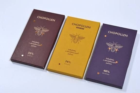 Chopollen Čokoláda s obnôžkovým peľom