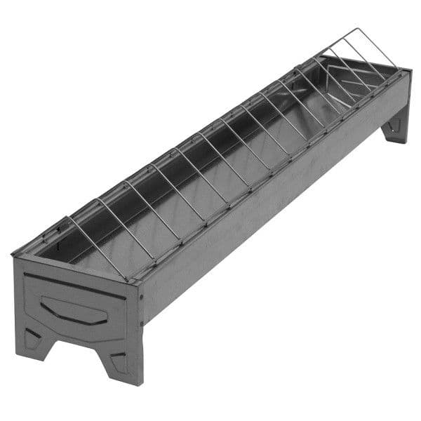 Hrantové krmítko plechové 75cm – pre dospelú hydinu
