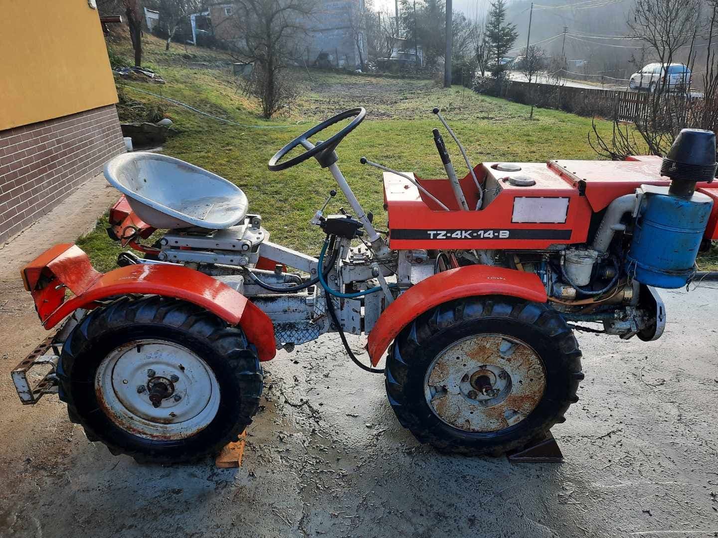 KÚPIM malotraktor TZ-4K-14 / MT8-132 – aj NEPOJAZDNÝ