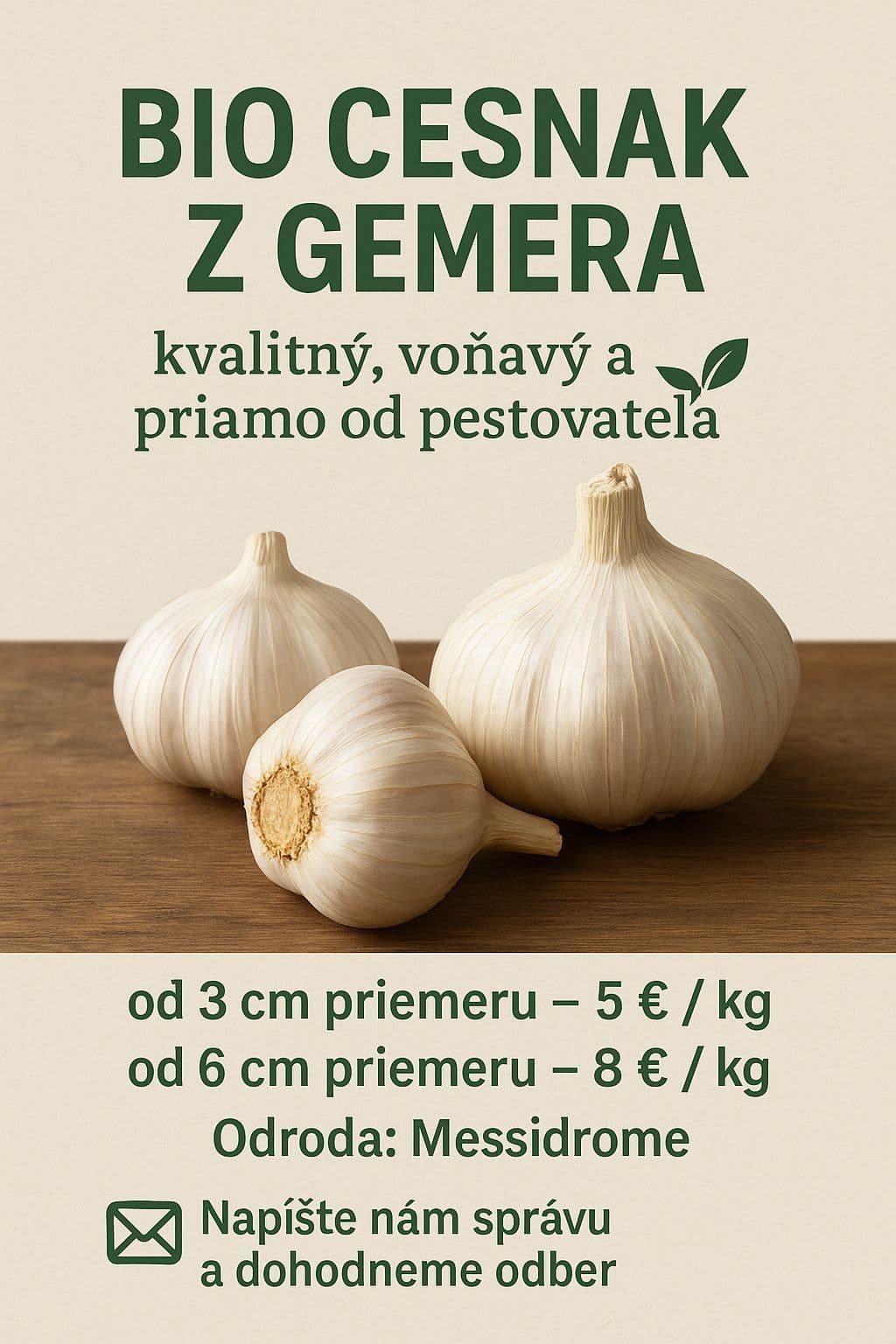 Bio Cesnak z Gemera