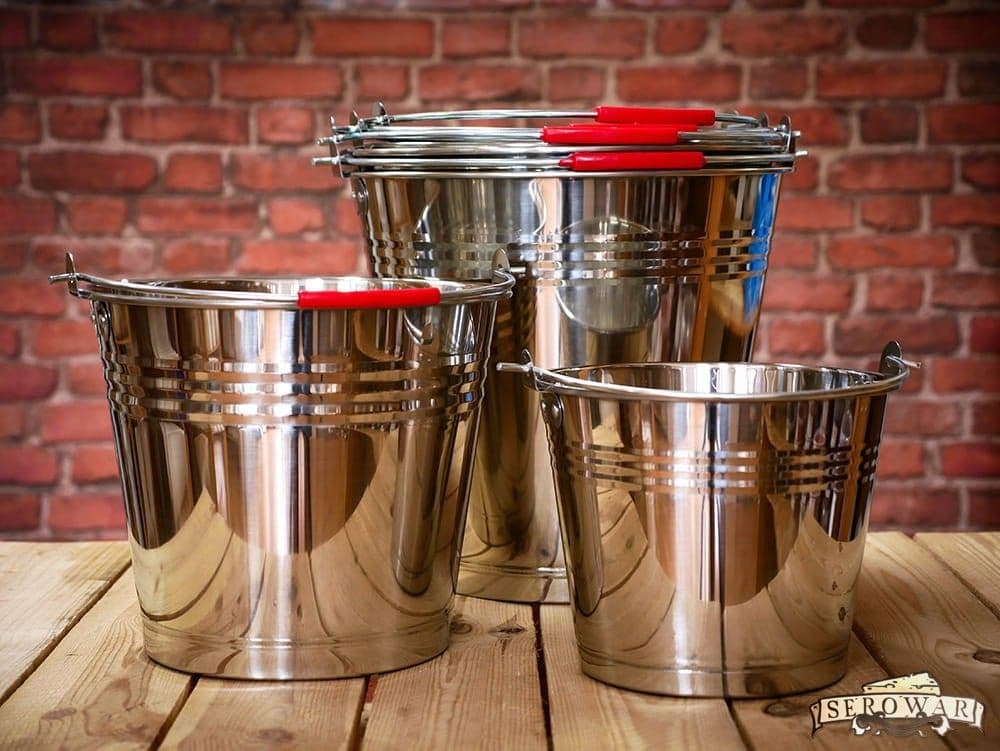 Predám nerezové vedrá – hygienické, odolné, vhodné pre farmy aj potravinárstvo